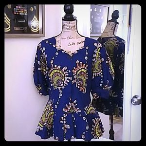 Batik Vintage Top